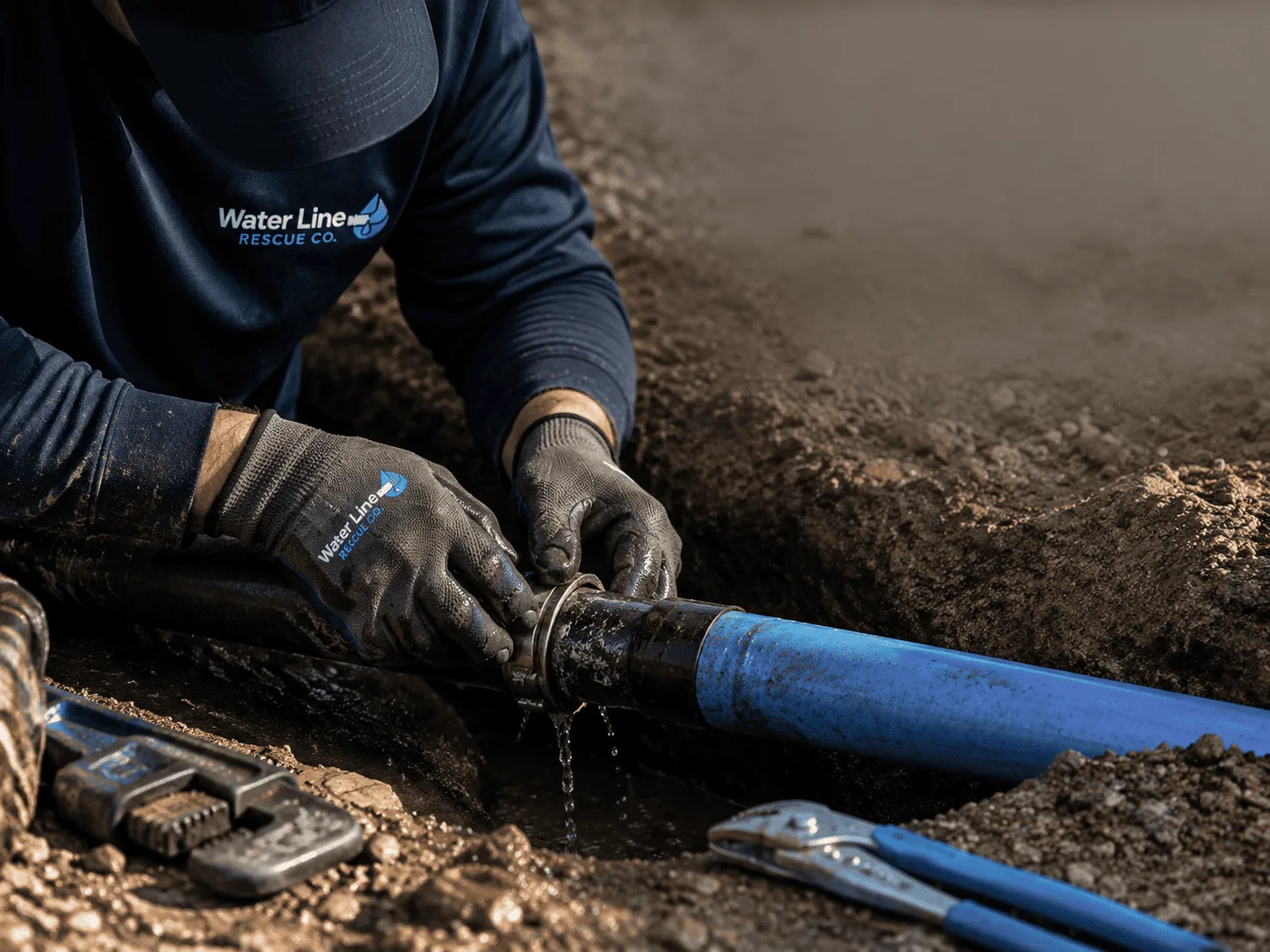 Why choose Water Line Repair in Baldwin, ND